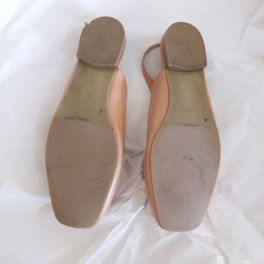 Trotters Holly Slingback Flat 6W Blush - Picture 3 of 4